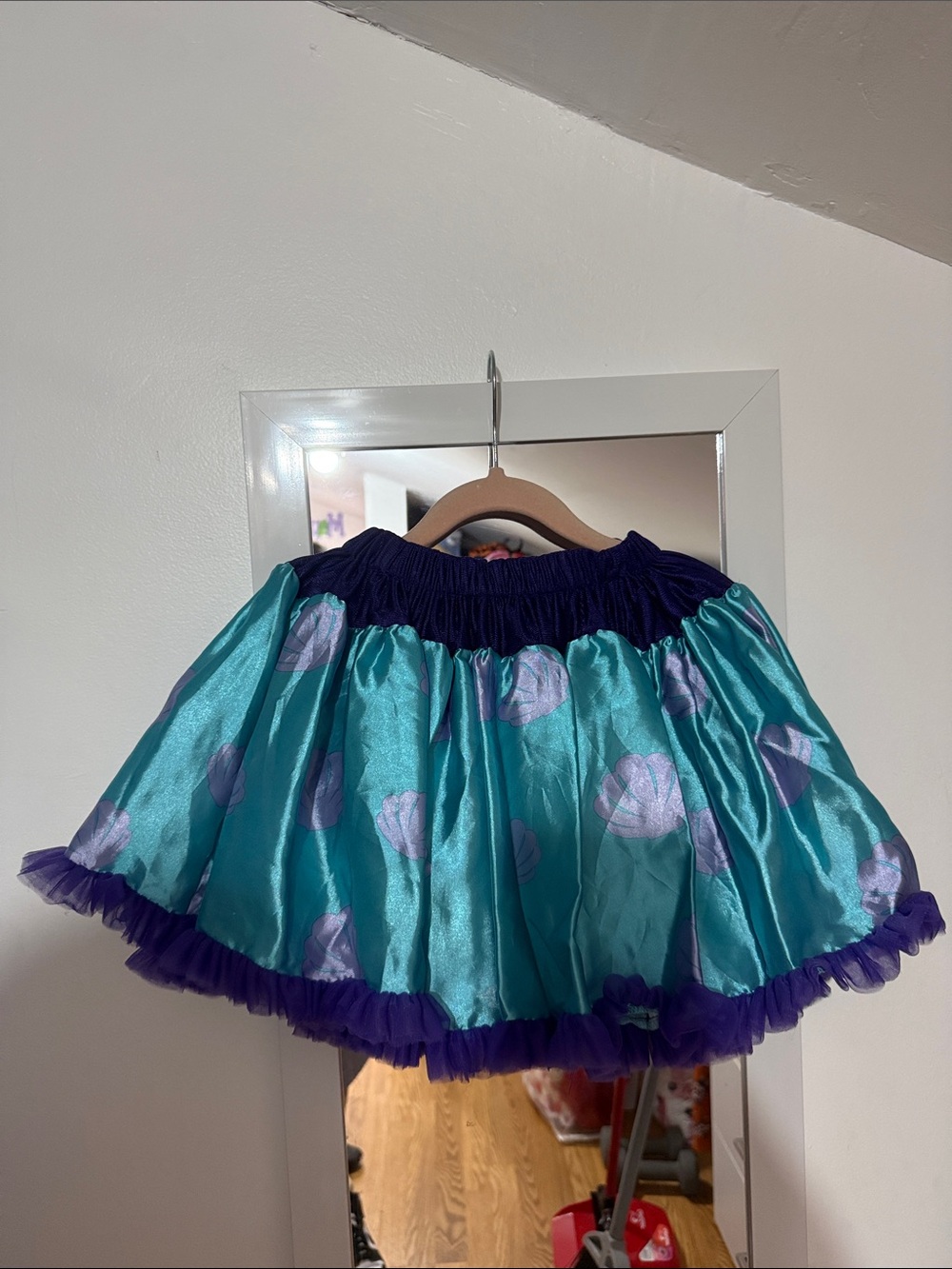 Disney Teal and Purple Shimmer Skirt (Princess Ariel)
